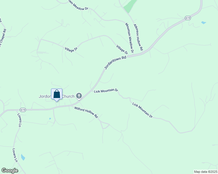map of restaurants, bars, coffee shops, grocery stores, and more near 1065 Summer Time Lane in Vinton