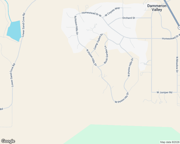 map of restaurants, bars, coffee shops, grocery stores, and more near 384 Sundial Ridge Circle in Dammeron Valley
