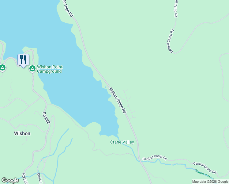 map of restaurants, bars, coffee shops, grocery stores, and more near 37744 Shoreline Drive in Bass Lake