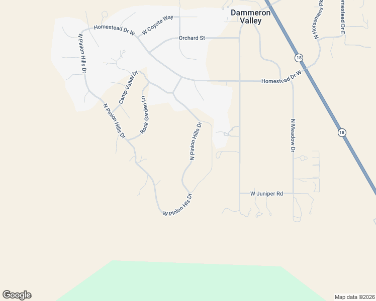 map of restaurants, bars, coffee shops, grocery stores, and more near 371 North Pinion Hills Drive in Dammeron Valley