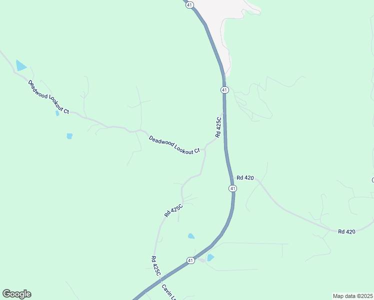 map of restaurants, bars, coffee shops, grocery stores, and more near 49120 Deadwood Lookout Road in Coarsegold