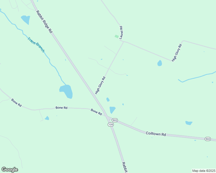 map of restaurants, bars, coffee shops, grocery stores, and more near 75 High Glory Road in Nebo