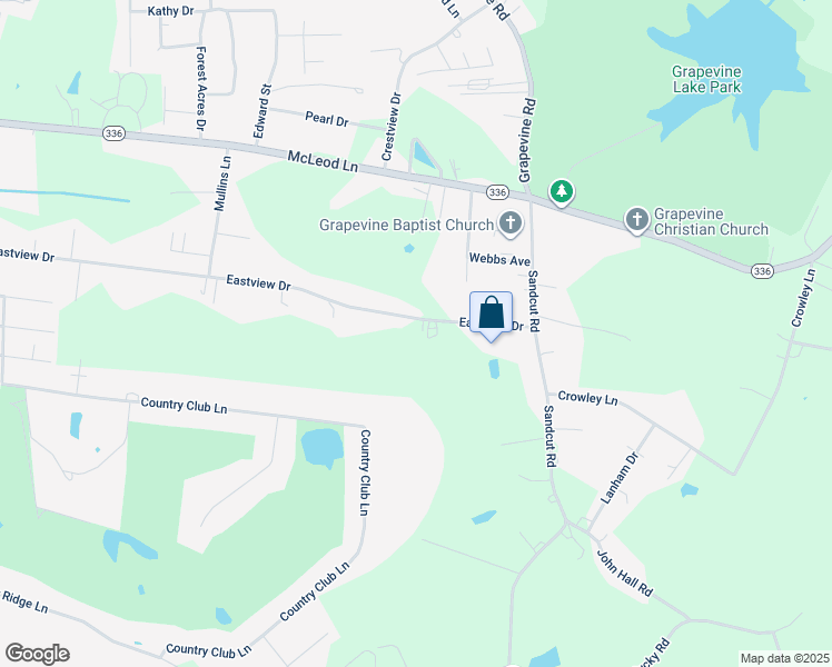 map of restaurants, bars, coffee shops, grocery stores, and more near 902-1646 Eastview Dr in Madisonville