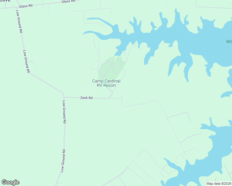 map of restaurants, bars, coffee shops, grocery stores, and more near 3083 Campground Road in Gloucester County