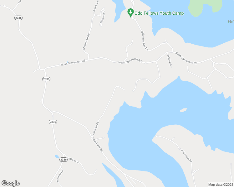 map of restaurants, bars, coffee shops, grocery stores, and more near 866 Oakridge Road in Bee Spring