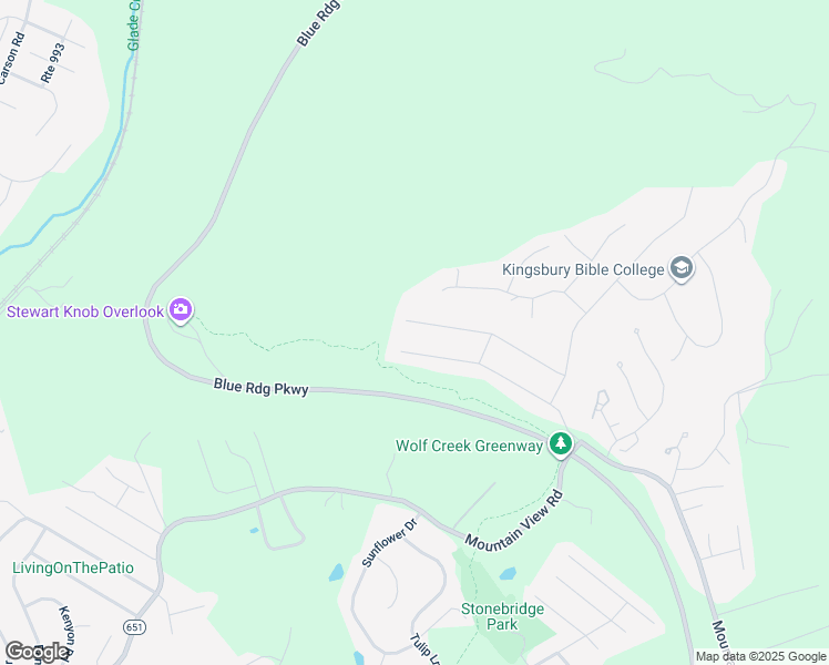 map of restaurants, bars, coffee shops, grocery stores, and more near 4058 Poplar Grove Dr in Vinton