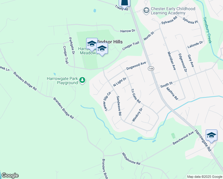 map of restaurants, bars, coffee shops, grocery stores, and more near 4000 Tanner Slip Circle in Chester