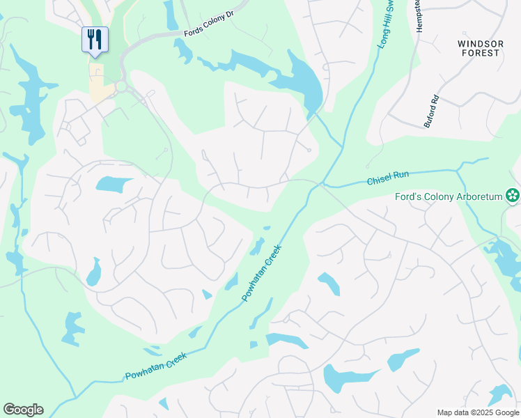 map of restaurants, bars, coffee shops, grocery stores, and more near 6 Tay River in Williamsburg
