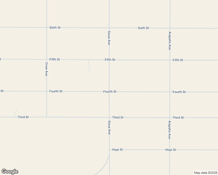 map of restaurants, bars, coffee shops, grocery stores, and more near Sioux Avenue in SANGRE DE CRI