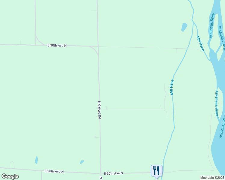 map of restaurants, bars, coffee shops, grocery stores, and more near 254 North Oxford Road in Oxford