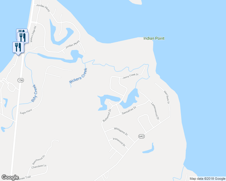 map of restaurants, bars, coffee shops, grocery stores, and more near 1104 Collingwood Drive in Hopewell
