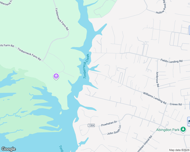 map of restaurants, bars, coffee shops, grocery stores, and more near 6492 Williams Landing Road in Gloucester Point