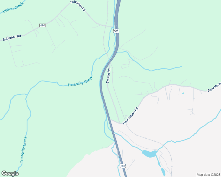 map of restaurants, bars, coffee shops, grocery stores, and more near 285 Trestle Road in Rustburg