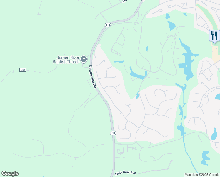 map of restaurants, bars, coffee shops, grocery stores, and more near 102 Royal Saint Georges in Williamsburg