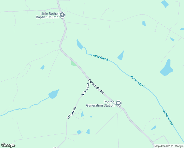 map of restaurants, bars, coffee shops, grocery stores, and more near 6601 Dennisville Road in Amelia Court House