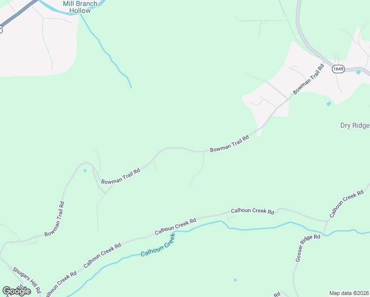 map of restaurants, bars, coffee shops, grocery stores, and more near Bowman Trail Road in Liberty