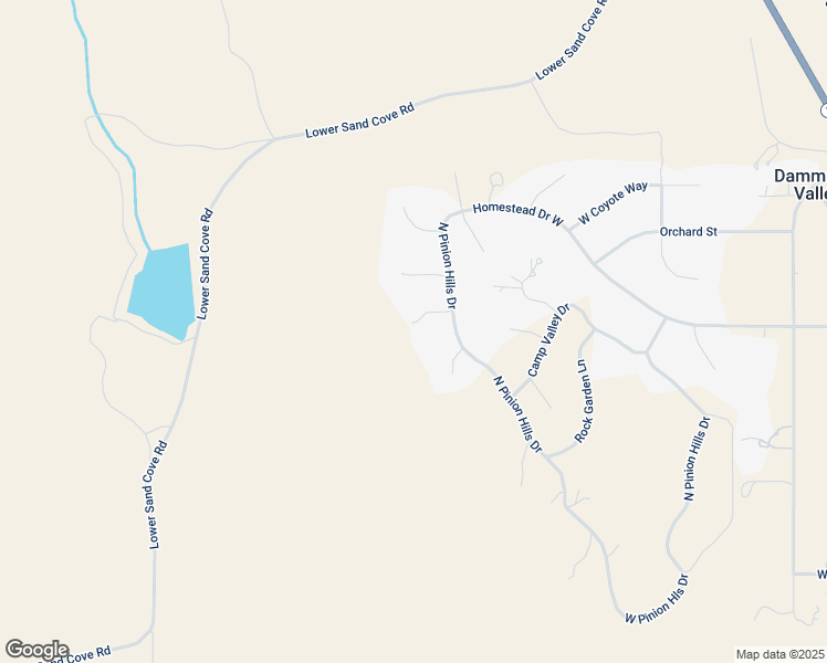 map of restaurants, bars, coffee shops, grocery stores, and more near 757 North Pinion Hills Drive in Dammeron Valley