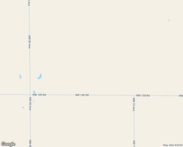 map of restaurants, bars, coffee shops, grocery stores, and more near Northwest 100 Road in Harper