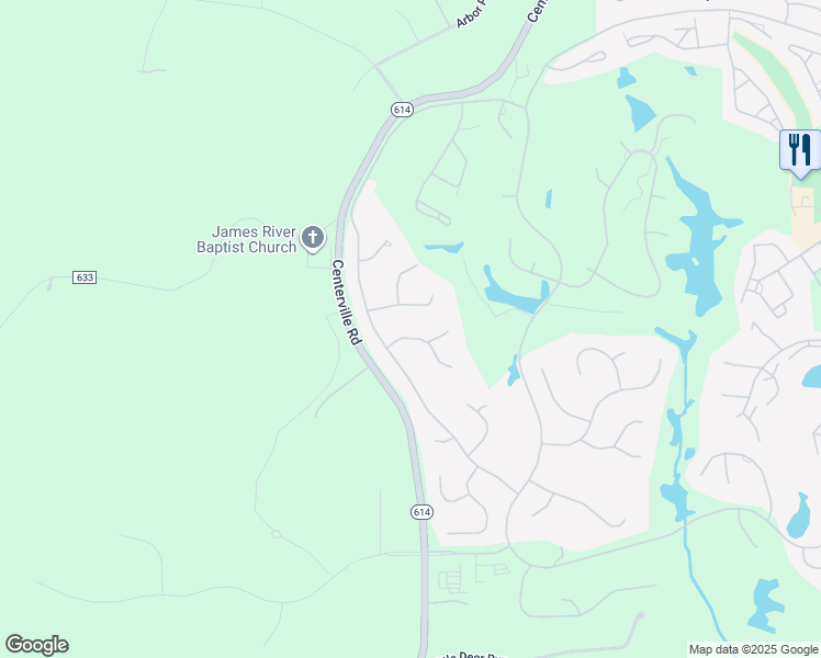 map of restaurants, bars, coffee shops, grocery stores, and more near 105 Royal Saint Georges in Williamsburg