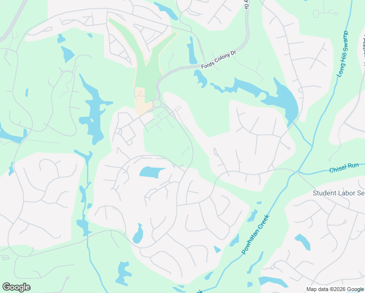 map of restaurants, bars, coffee shops, grocery stores, and more near 3100 Saint Andrews Drive in Williamsburg