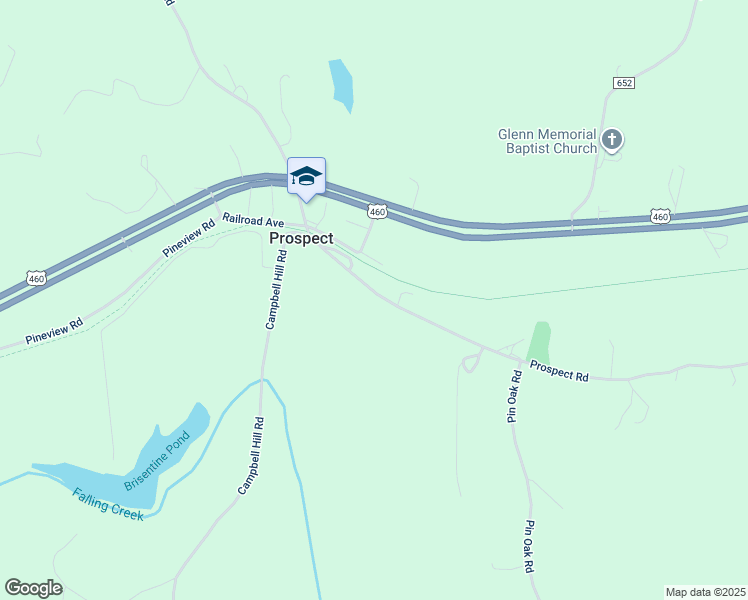 map of restaurants, bars, coffee shops, grocery stores, and more near 338 Prospect Road in Prospect