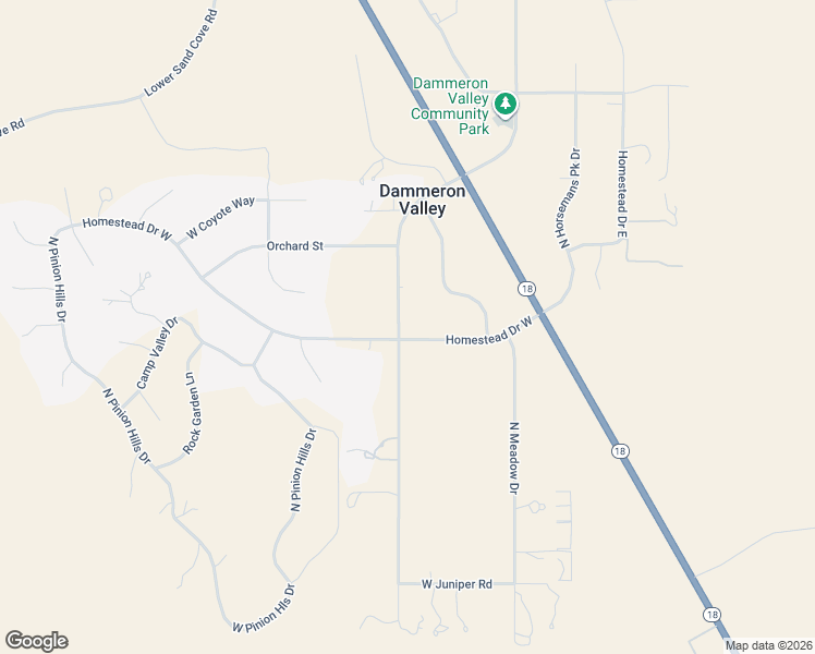 map of restaurants, bars, coffee shops, grocery stores, and more near 736 Dammeron Valley Drive West in Dammeron Valley