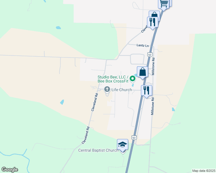 map of restaurants, bars, coffee shops, grocery stores, and more near 1011 Indian Creek Trail in Houston