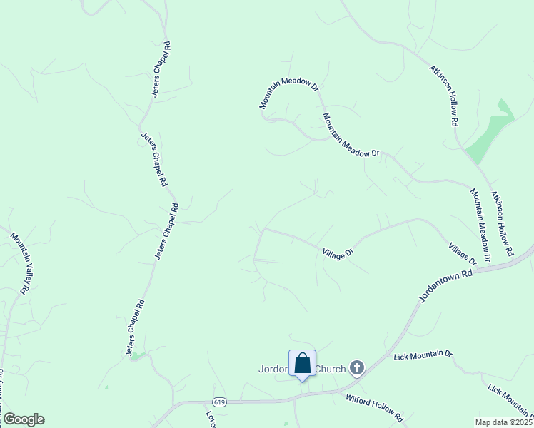 map of restaurants, bars, coffee shops, grocery stores, and more near 102 Courtland Drive in Vinton