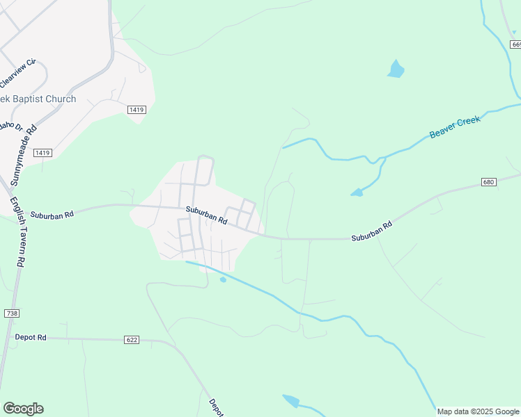 map of restaurants, bars, coffee shops, grocery stores, and more near Iowa Drive in Campbell County