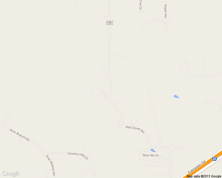 map of restaurants, bars, coffee shops, grocery stores, and more near Red Clover Road in Strafford