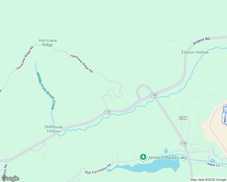 map of restaurants, bars, coffee shops, grocery stores, and more near 4386 Hurricane Ridge Road in Bluefield