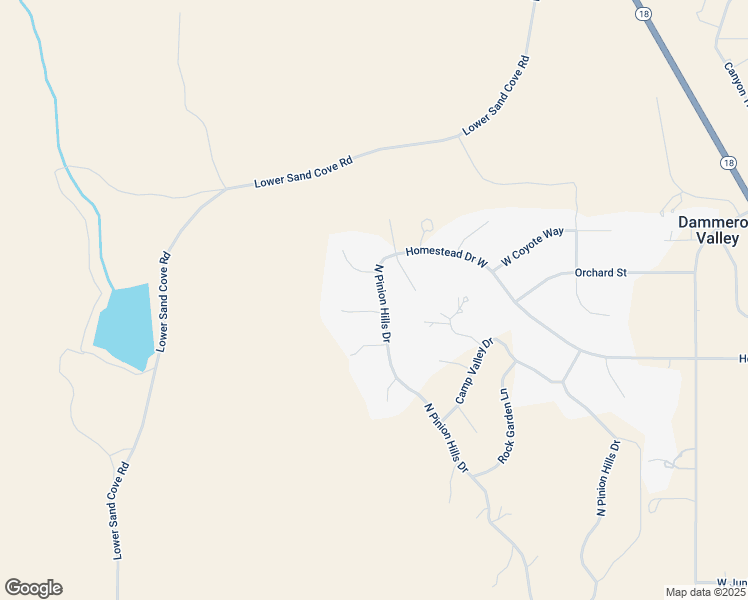 map of restaurants, bars, coffee shops, grocery stores, and more near 1390 Maize Circle in Dammeron Valley