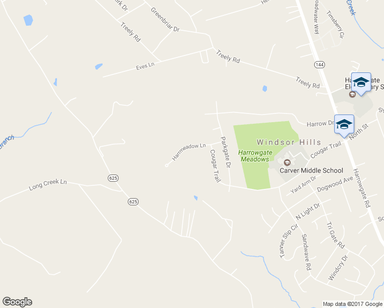 map of restaurants, bars, coffee shops, grocery stores, and more near 3931 Harrmeadow Lane in Chester