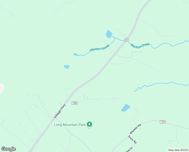 map of restaurants, bars, coffee shops, grocery stores, and more near 4104 Village Highway in Lynchburg