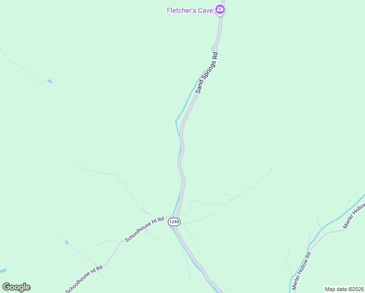 map of restaurants, bars, coffee shops, grocery stores, and more near Sand Springs Road in Mount Vernon