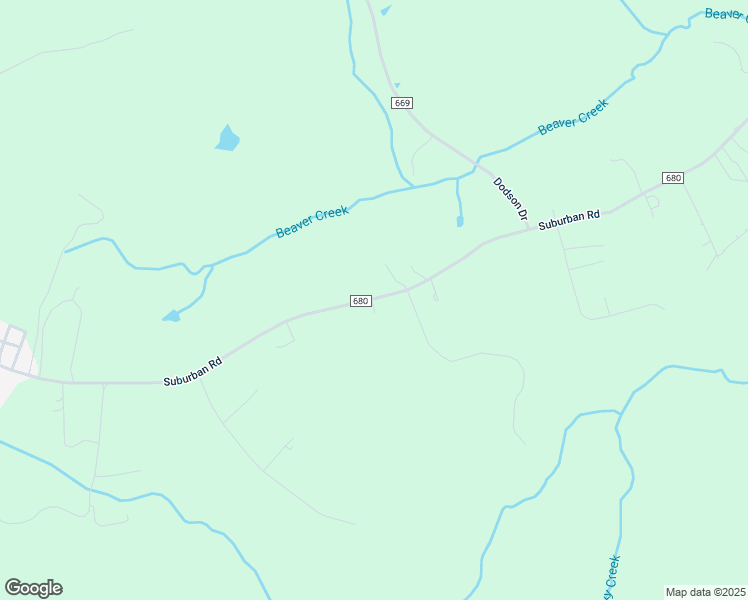 map of restaurants, bars, coffee shops, grocery stores, and more near 1008 Suburban Road in Lynchburg