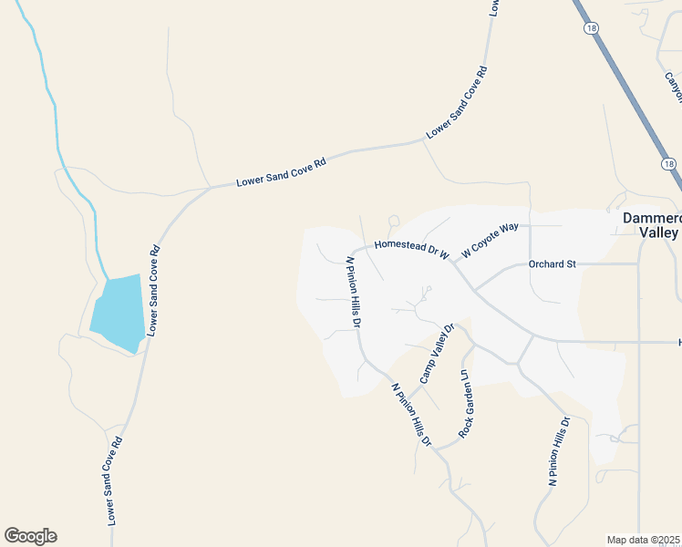 map of restaurants, bars, coffee shops, grocery stores, and more near 1390 Maize Circle in Dammeron Valley