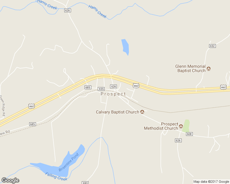 map of restaurants, bars, coffee shops, grocery stores, and more near County Road 626 in Prince Edward County