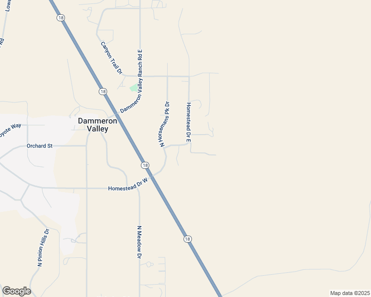 map of restaurants, bars, coffee shops, grocery stores, and more near 814 High Ground Drive in Dammeron Valley