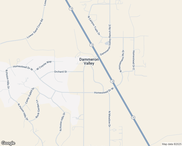 map of restaurants, bars, coffee shops, grocery stores, and more near 885 North Old Farms Road in Dammeron Valley