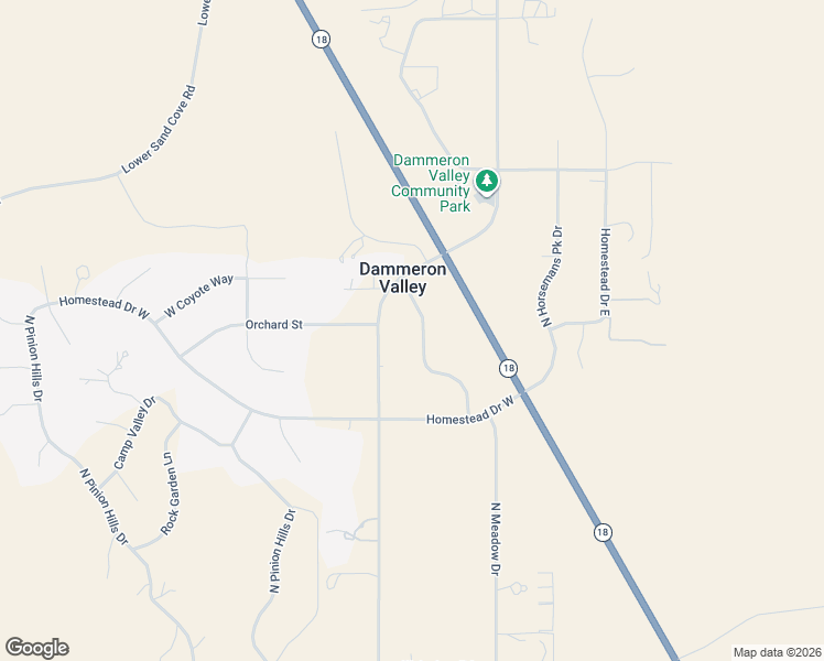 map of restaurants, bars, coffee shops, grocery stores, and more near 923 North Old Farms Road in Dammeron Valley