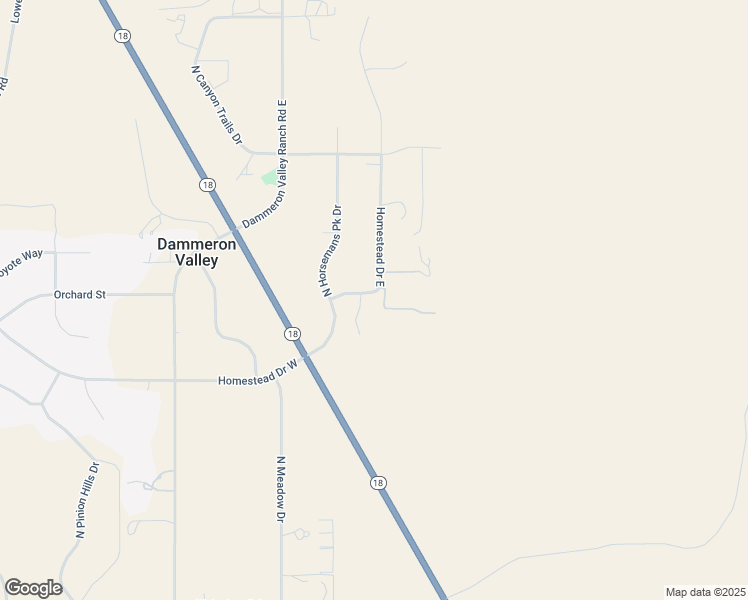 map of restaurants, bars, coffee shops, grocery stores, and more near 814 High Ground Drive in Dammeron Valley