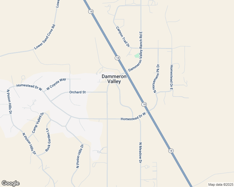map of restaurants, bars, coffee shops, grocery stores, and more near 885 North Old Farms Road in Dammeron Valley