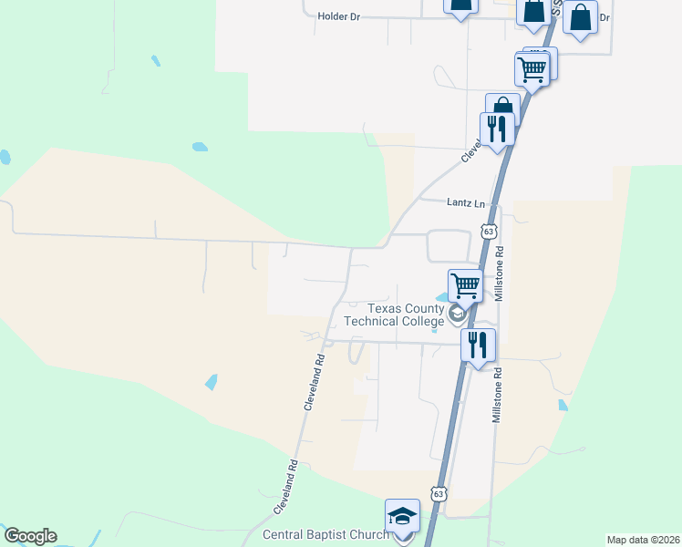 map of restaurants, bars, coffee shops, grocery stores, and more near 1230 Mesa Drive in Houston