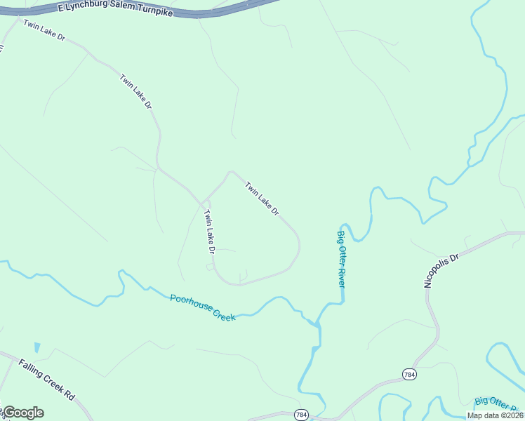 map of restaurants, bars, coffee shops, grocery stores, and more near 2506 Twin Lake Drive in Bedford