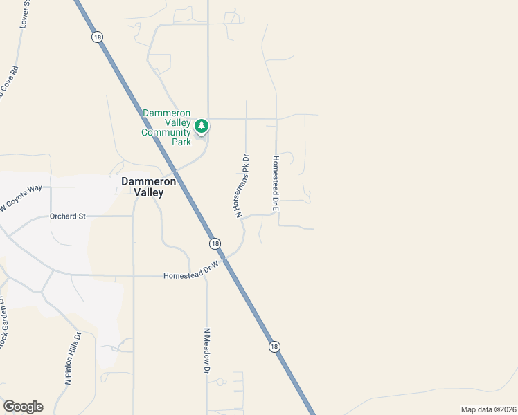 map of restaurants, bars, coffee shops, grocery stores, and more near 198 Homestead Drive East in Dammeron Valley