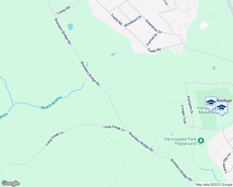 map of restaurants, bars, coffee shops, grocery stores, and more near 15801 Branders Bridge Road in Chester