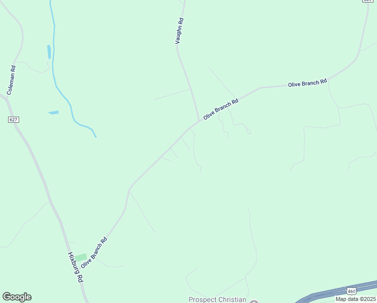 map of restaurants, bars, coffee shops, grocery stores, and more near 810 Olive Branch Road in Prospect
