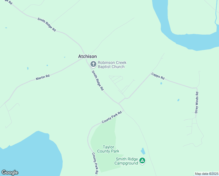 map of restaurants, bars, coffee shops, grocery stores, and more near 2500-2898 Smith Ridge Road in Campbellsville
