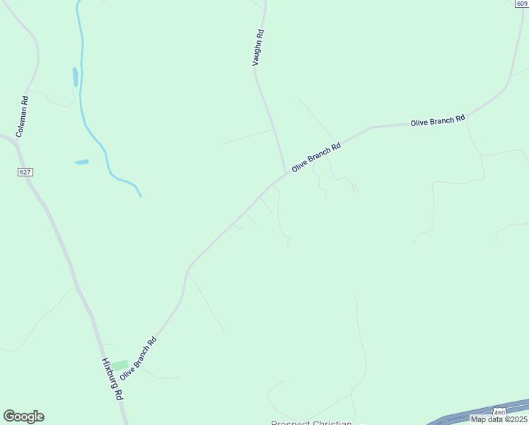 map of restaurants, bars, coffee shops, grocery stores, and more near 810 Olive Branch Road in Prospect